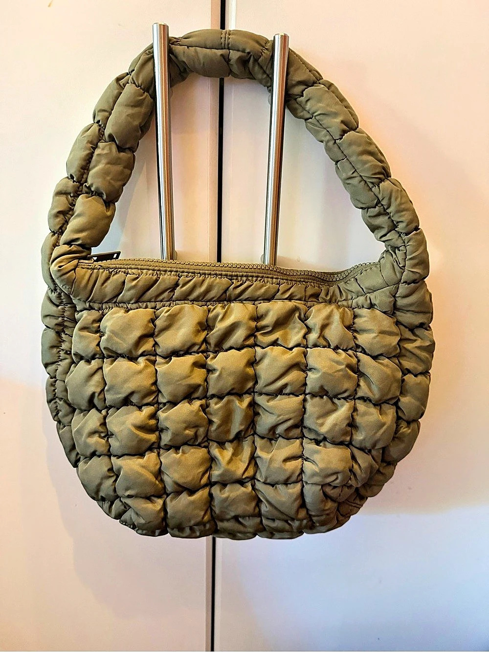 COS Quilted Micro Bag Shoulder Bag in Green